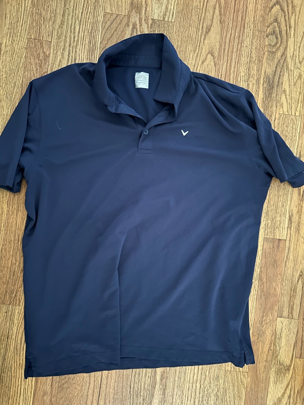 Callaway Men's Navy Short-Sleeve Polo golf Shirt